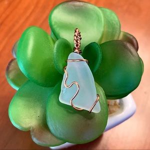 Hand Crafted Sea Glass Pendant
